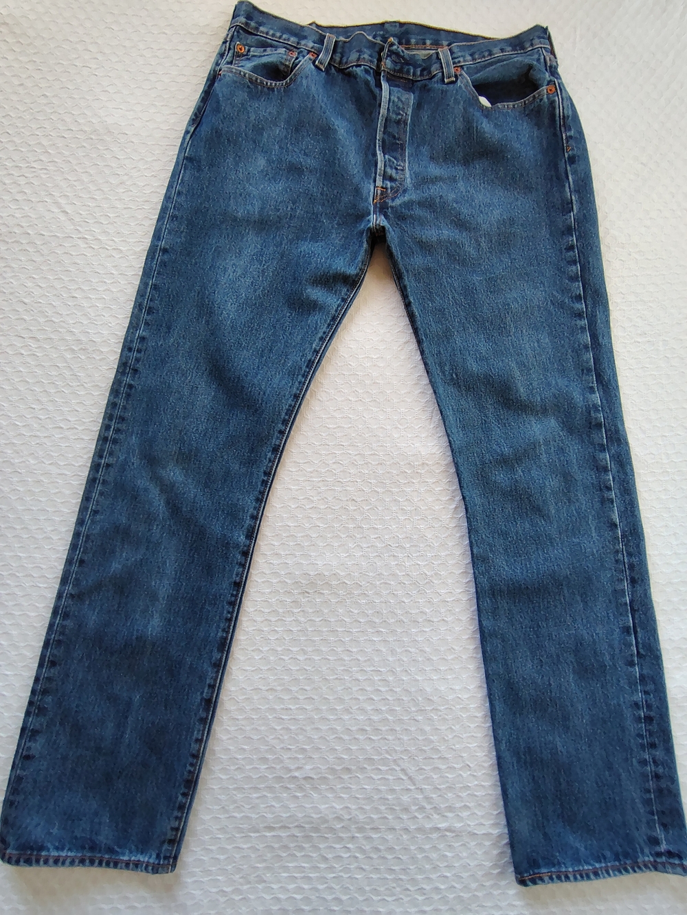 Levi's Men's Straight Leg Dark Blue Jeans